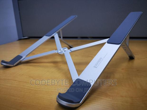 Ugreen Foldable Adjustable Laptop Stand - Silver - main view
