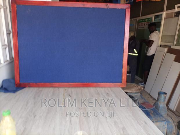 Notice Board With Wooden Frame - main view