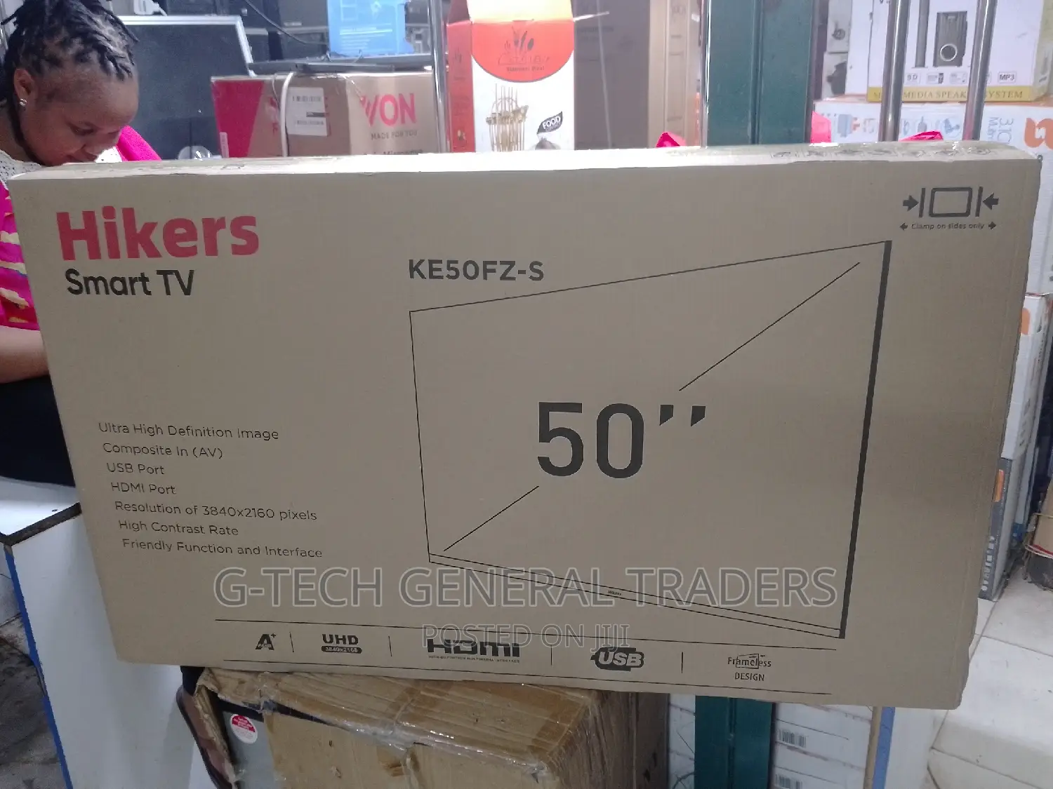 Tvs! Hikers 50inch Smart Android,Free Channels