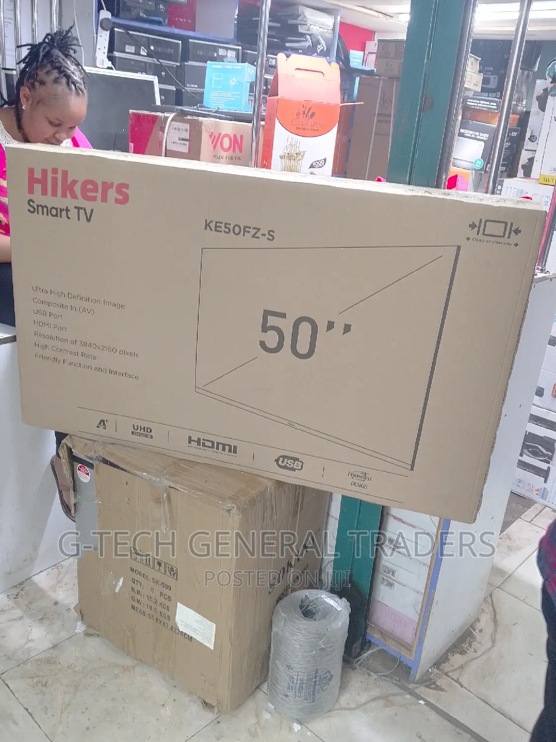 Tvs!Tvs! Hikers 50inch Smart Android, LED Free Channels