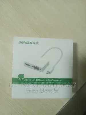 Ugreen Usb-C to Hdmi + VGA Converter ' Usb C to Hdmi + VGA