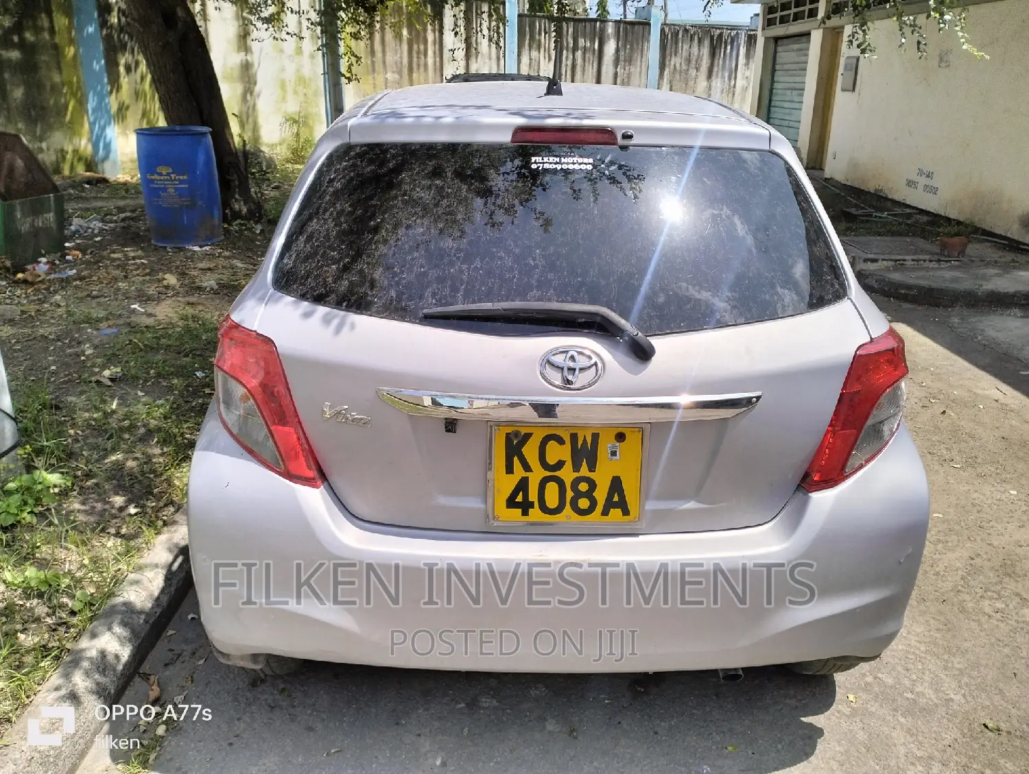 Toyota Vitz 2013 Purple