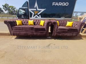 OFFER! 5-Seater Chester Sofas+Free Throw Pillows - thumbnail 2