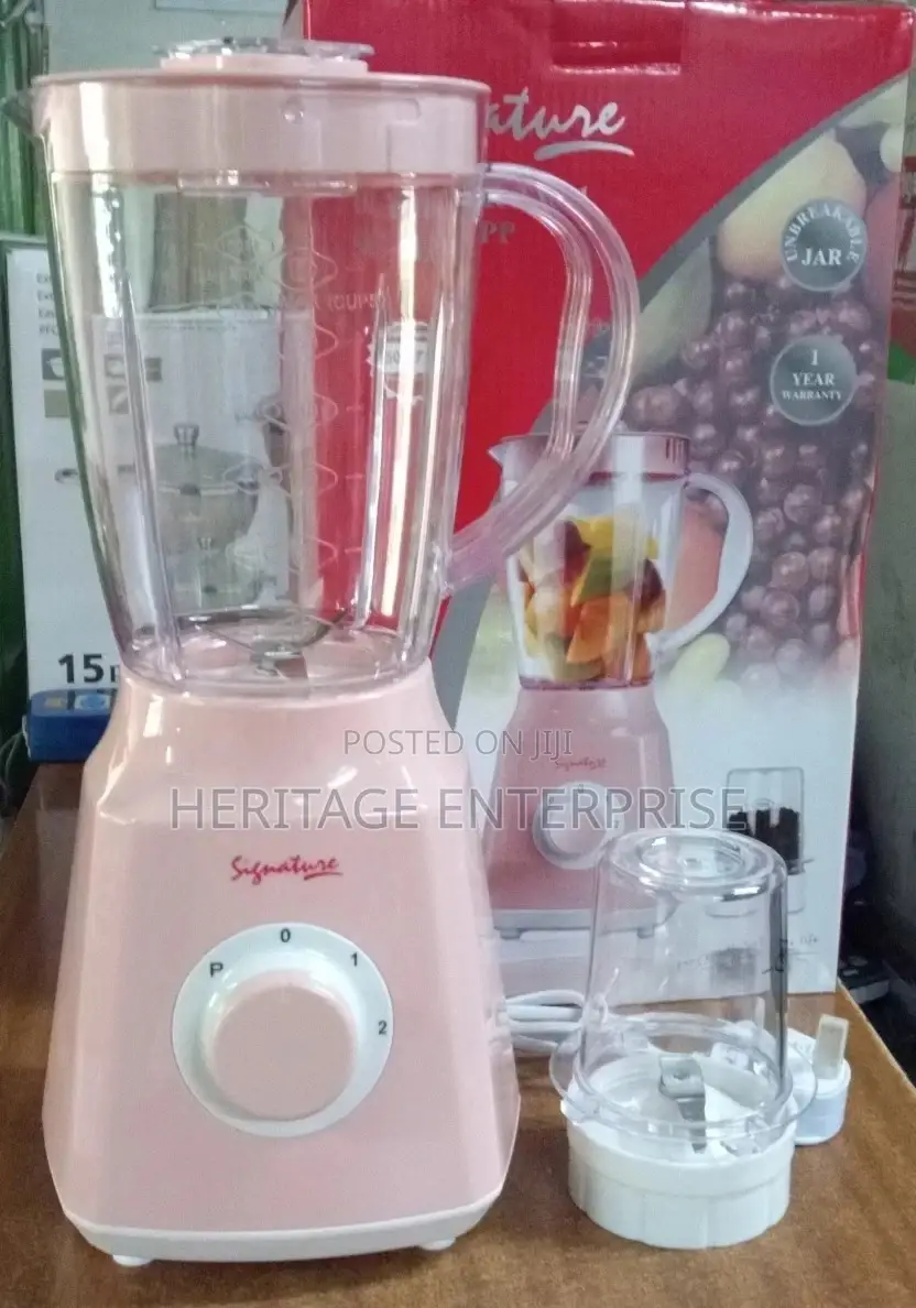 Blender 2 in 1 Signatureblender Juicer and Grinder