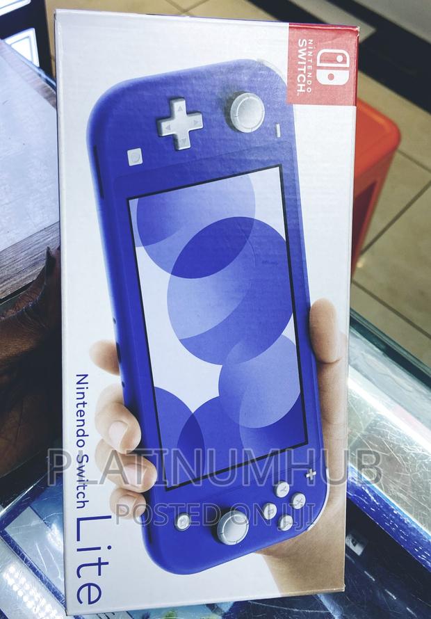 Blue Nintendo Switch Lite - main view