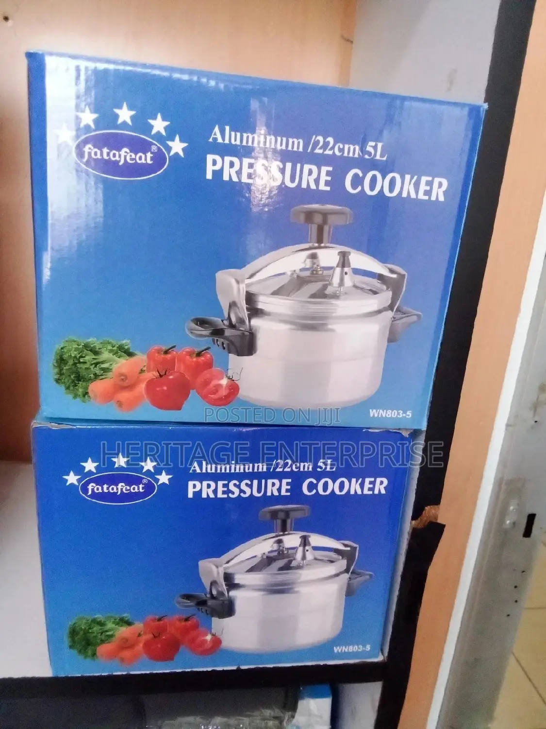 Pressure Cooker *Stainless Steel 5ltrs,