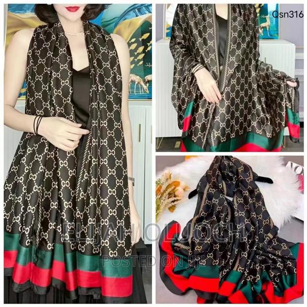 Large Cotton Scarf - main view