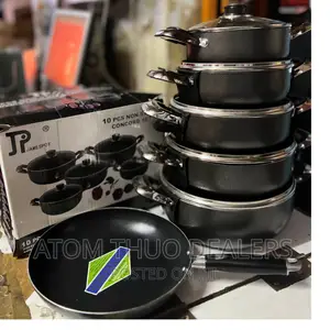 James Pot 10 Pc's Nonstick Cookware Set