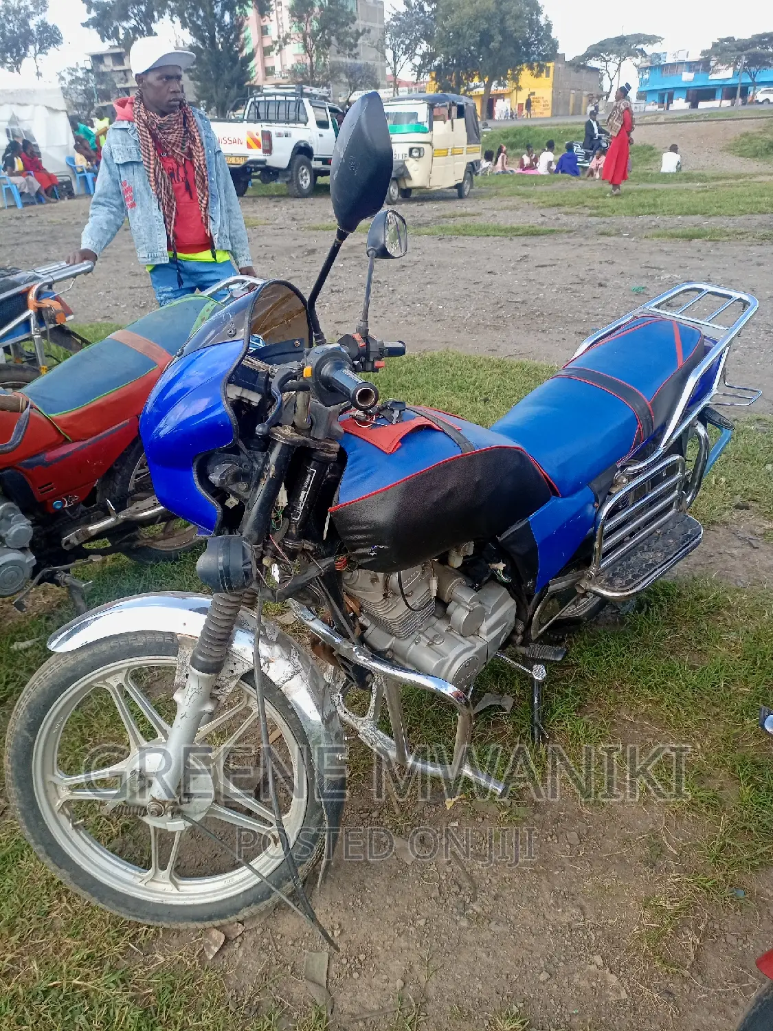 Haojue HJ150-3A 2015 Blue