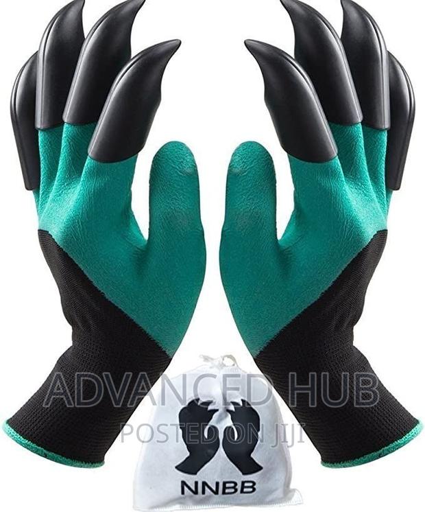 Gardening Gloves Vith Claws - thumbnail 2