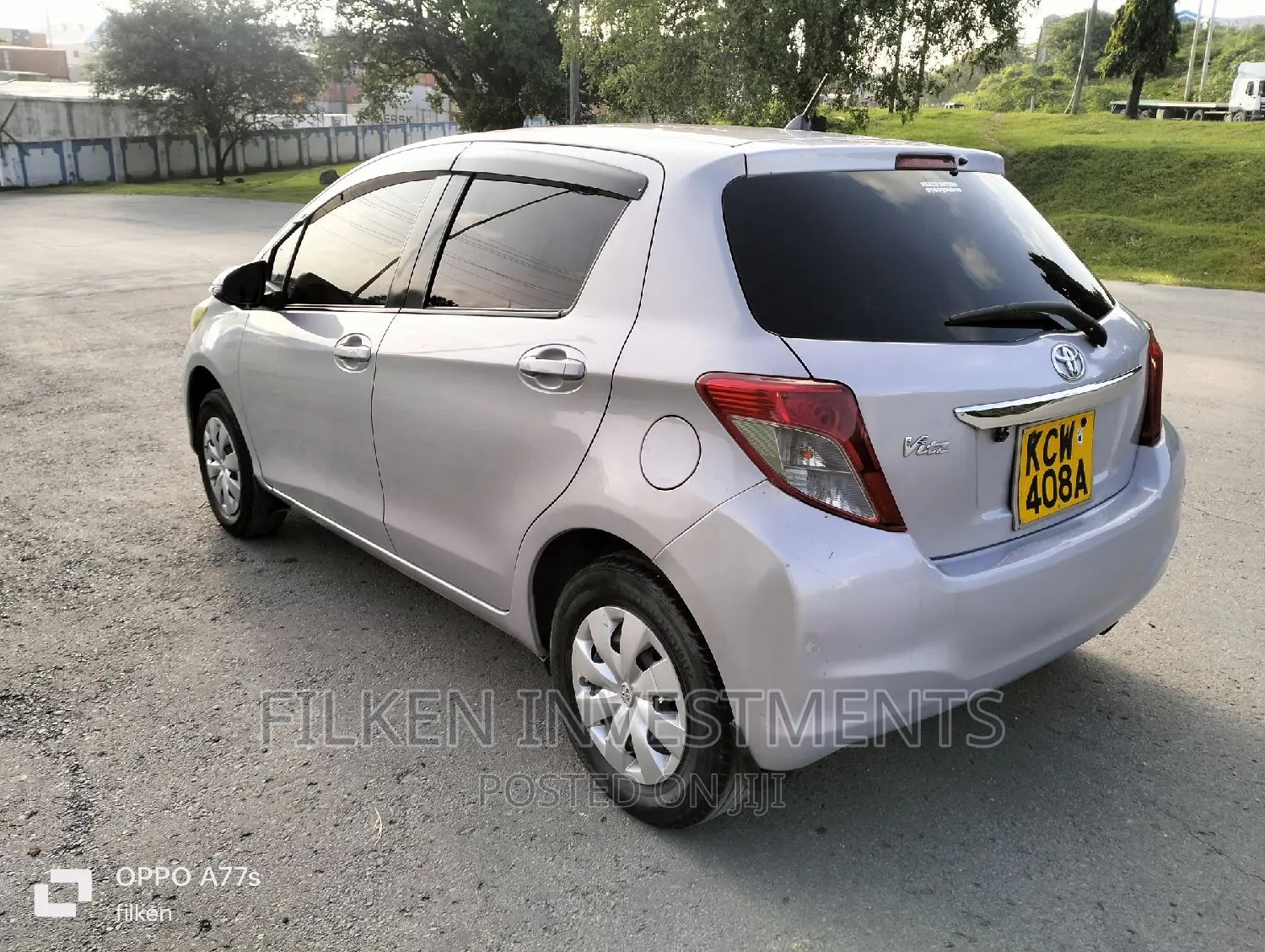 Toyota Vitz 2013 Purple