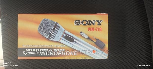 Wm 718 Cord/Cordless Microphone - main view