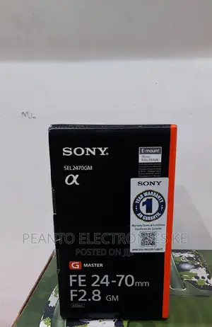 Sony FE 24-70mm F/2.8 GM Lens