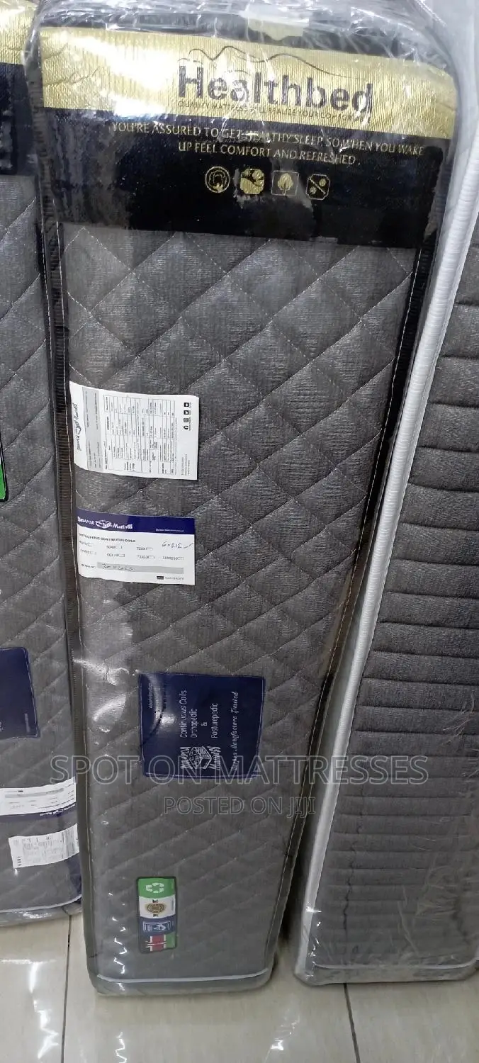 Offer! 5×6 Orthopaedic Spring Mattresses 12inch Thick + Free Delivery.