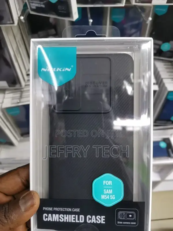 Samsung Galaxy M54 5G NILLKIN Black Mirror Series Camshield