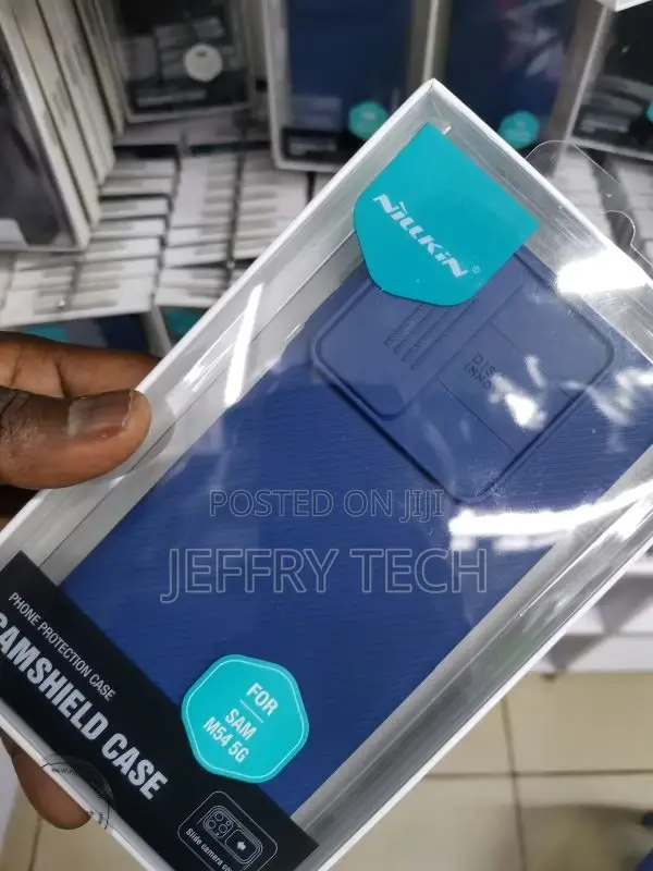 Samsung Galaxy M54 5G NILLKIN Blue Mirror Series Camshield