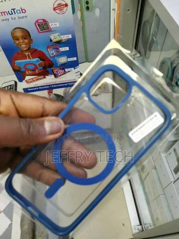 iPhone 11 Blue TPU Magsafe Compatible Shockproof Cover Case