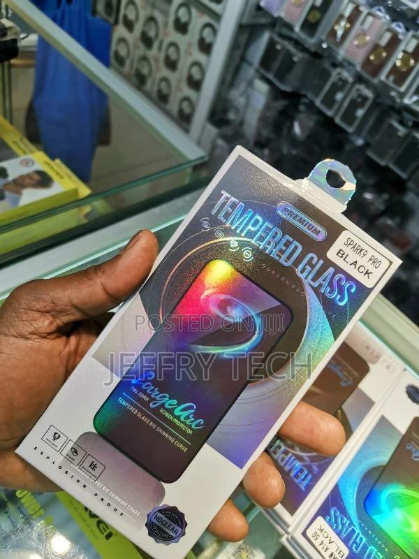 Screen Protector for Tecno Spark 9 Pro (6.6 Inch), [1 Pack] - thumbnail 2
