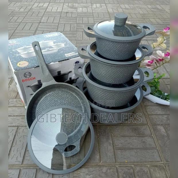 11pcs Bosch Cookware With Silicon Lid - main view