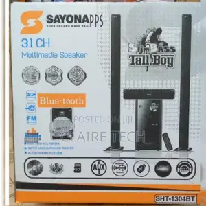 Woofer!Sayona 3.1ch Multimedia Speaker System Sht1304bt
