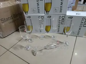 *190 ML Champagne Glasses - At 1200 Per 6 PCS Set*.