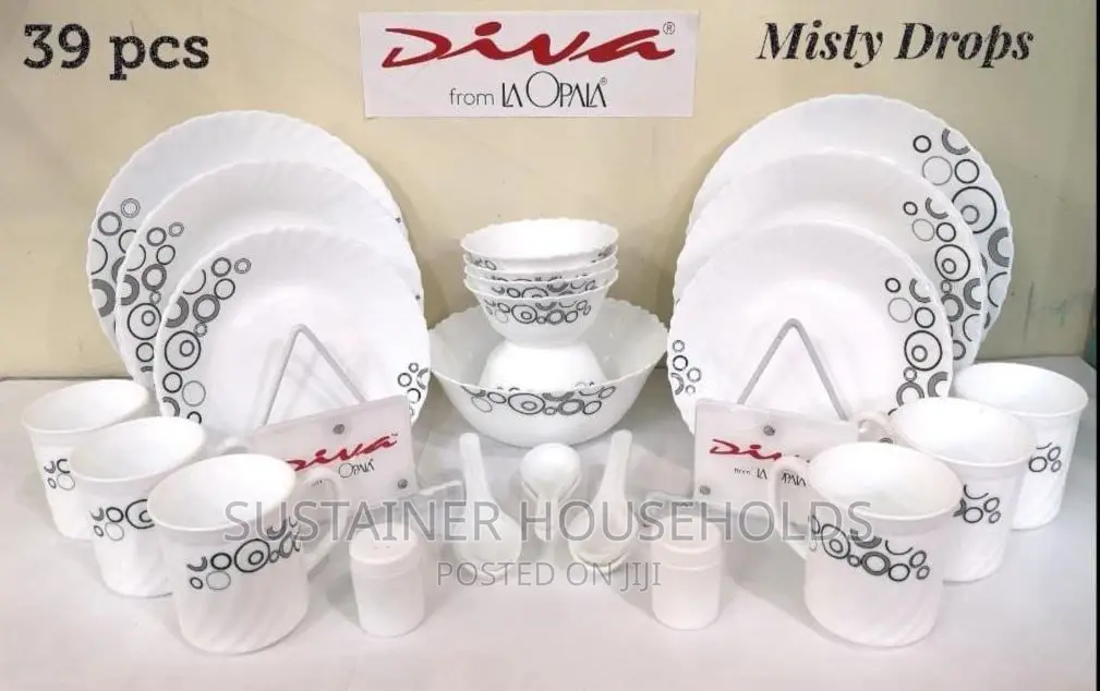 39 PCS Classique Dinner Sets,Misty Design