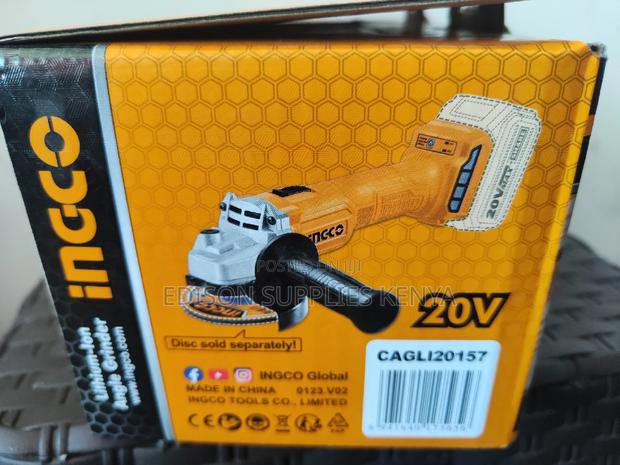 Ingco Cordless Angle Grinder Lithium-Ion Angle Grinder - thumbnail 3