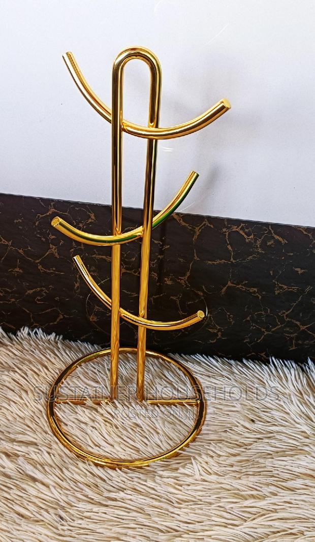 *High Quality Heavy Duty Gold Cup Holder/Cup Stand*.