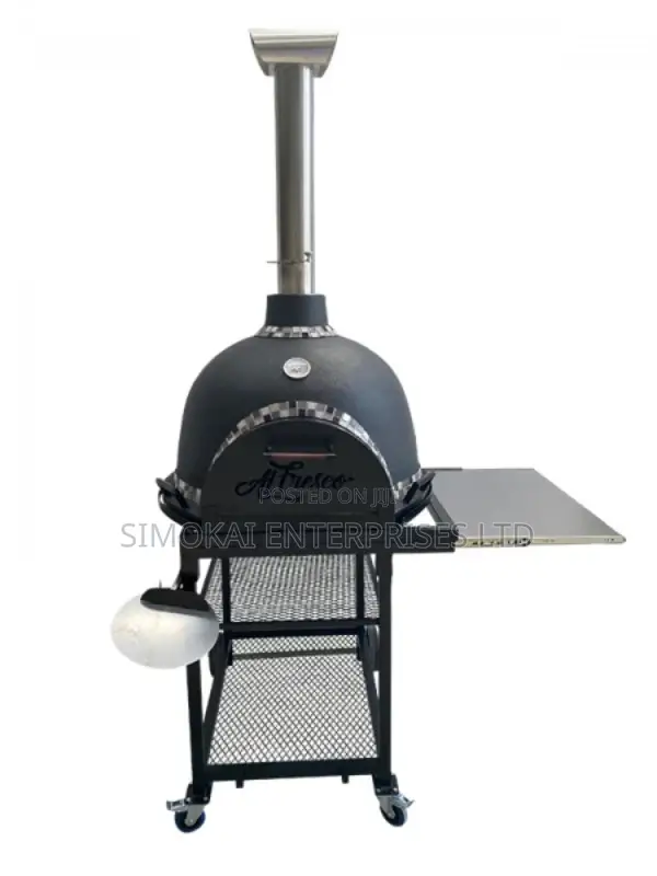 The Al Fresco Grande Pizza Oven Bakes 2 Large or 3 Regular