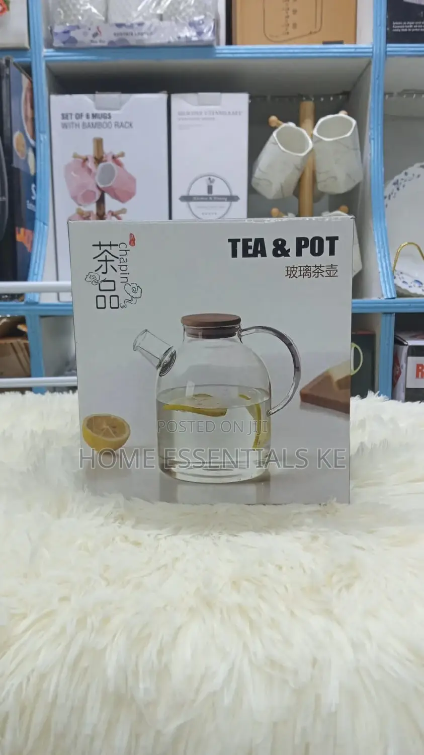 Heat Resistant Glass Teapot
1.8litres