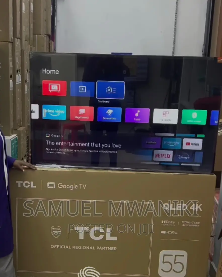 TCL 55" Qled Ultra Hd Dolby Vision Dolby Atmos