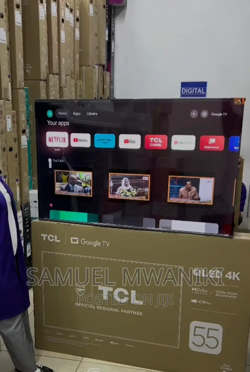 TCL 55" Qled Ultra Hd Dolby Vision Dolby Atmos