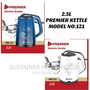 *Premier Pm-121 2.5 Litres Plastic Kettle Available
