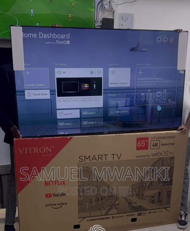 Vitron 65" Uhd Webos Smart Tv Frameless Magic Remote HDR - thumbnail 3