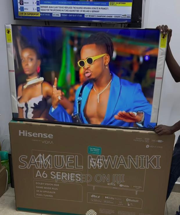 Hisense 55'' Smart Uhd HDR Frameless Tv Latest Model - thumbnail 5