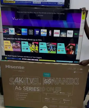 Hisense 55'' Smart Uhd HDR Frameless Tv Latest Model