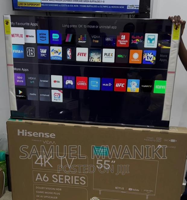 Hisense 55'' Smart Uhd HDR Frameless Tv Latest Model - thumbnail 10