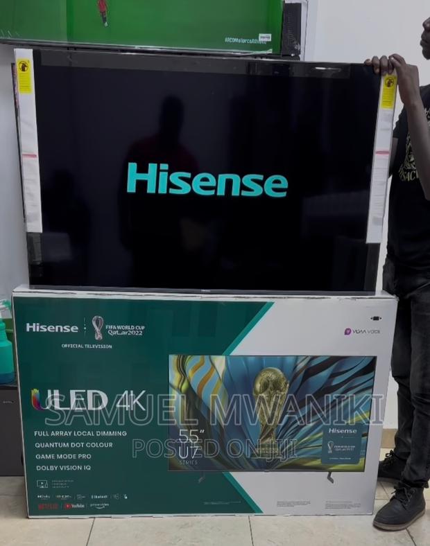 Hisense 55'' U7h Quantum Uled Frameless Smart Tv