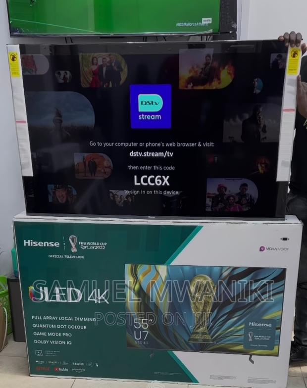 Hisense 55'' U7h Quantum Uled Frameless Smart Tv - thumbnail 7