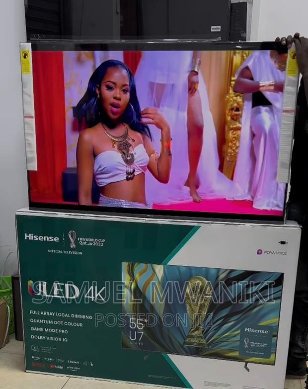 Hisense 55'' U7h Quantum Uled Frameless Smart Tv - thumbnail 11
