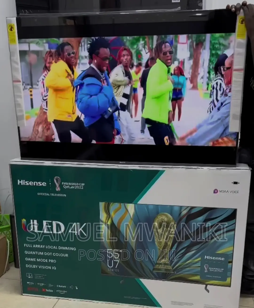 Hisense 55'' U7h Quantum Uled Frameless Smart Tv