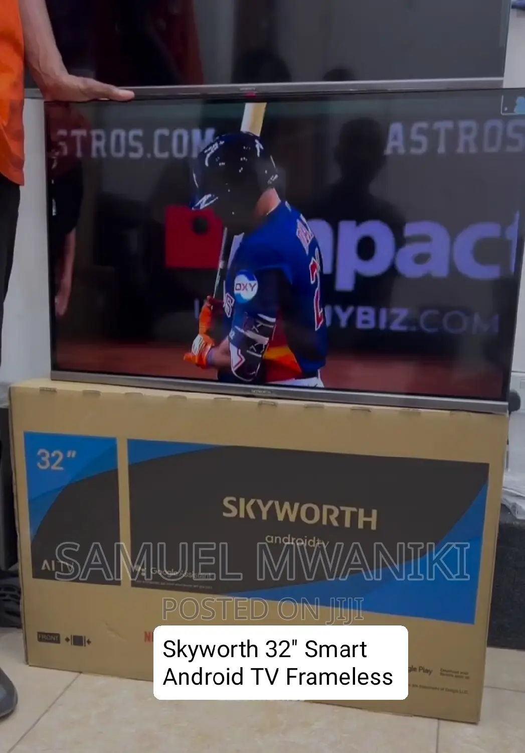 Skyworth 32” Full Hd Frameless Smart Android Tv