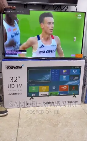 Vision Plus 32′′ Frameless Smart Android Tv 3 Months Showmax