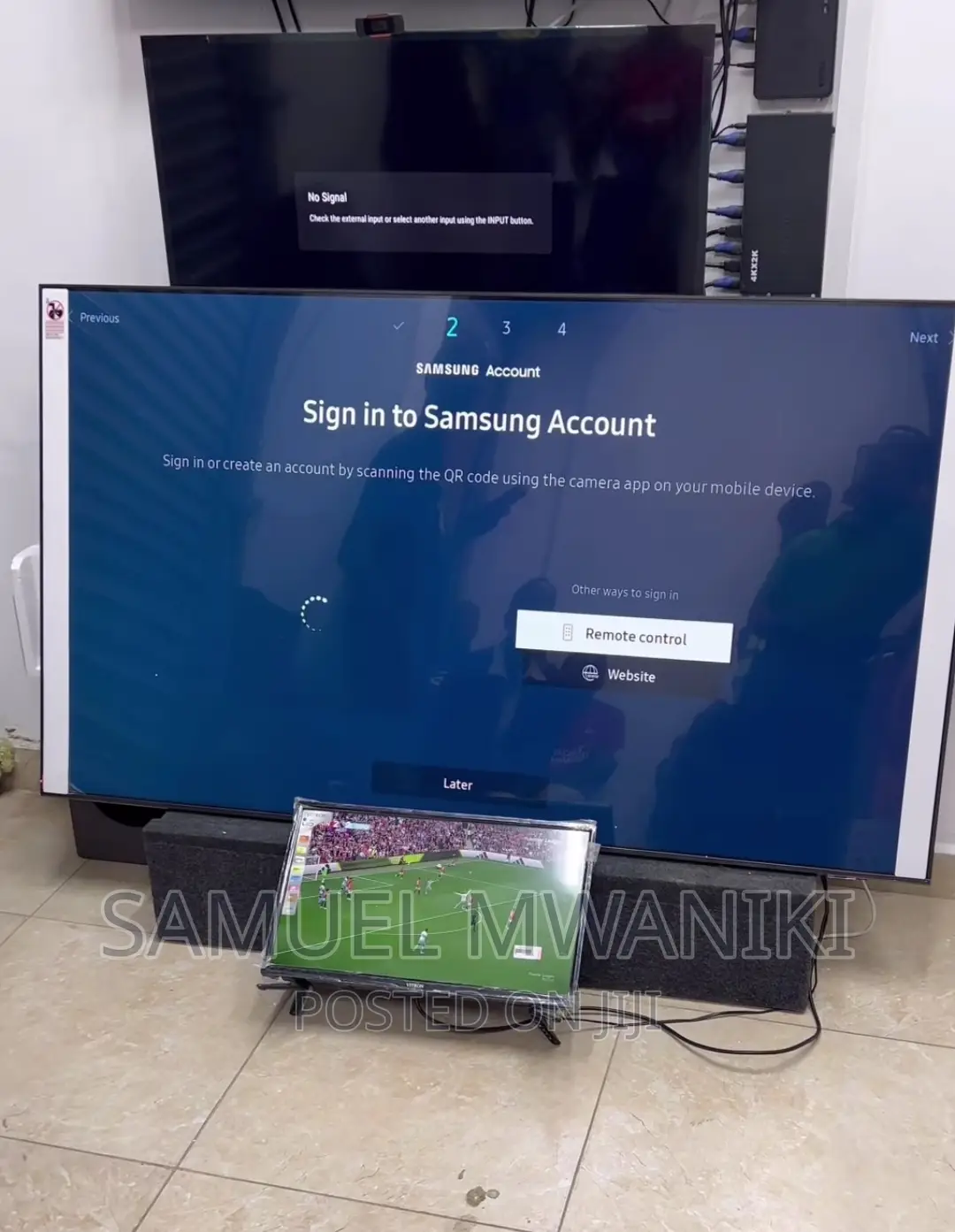 Samsung 75'' Crystal Uhd Smart Tv Voice Control