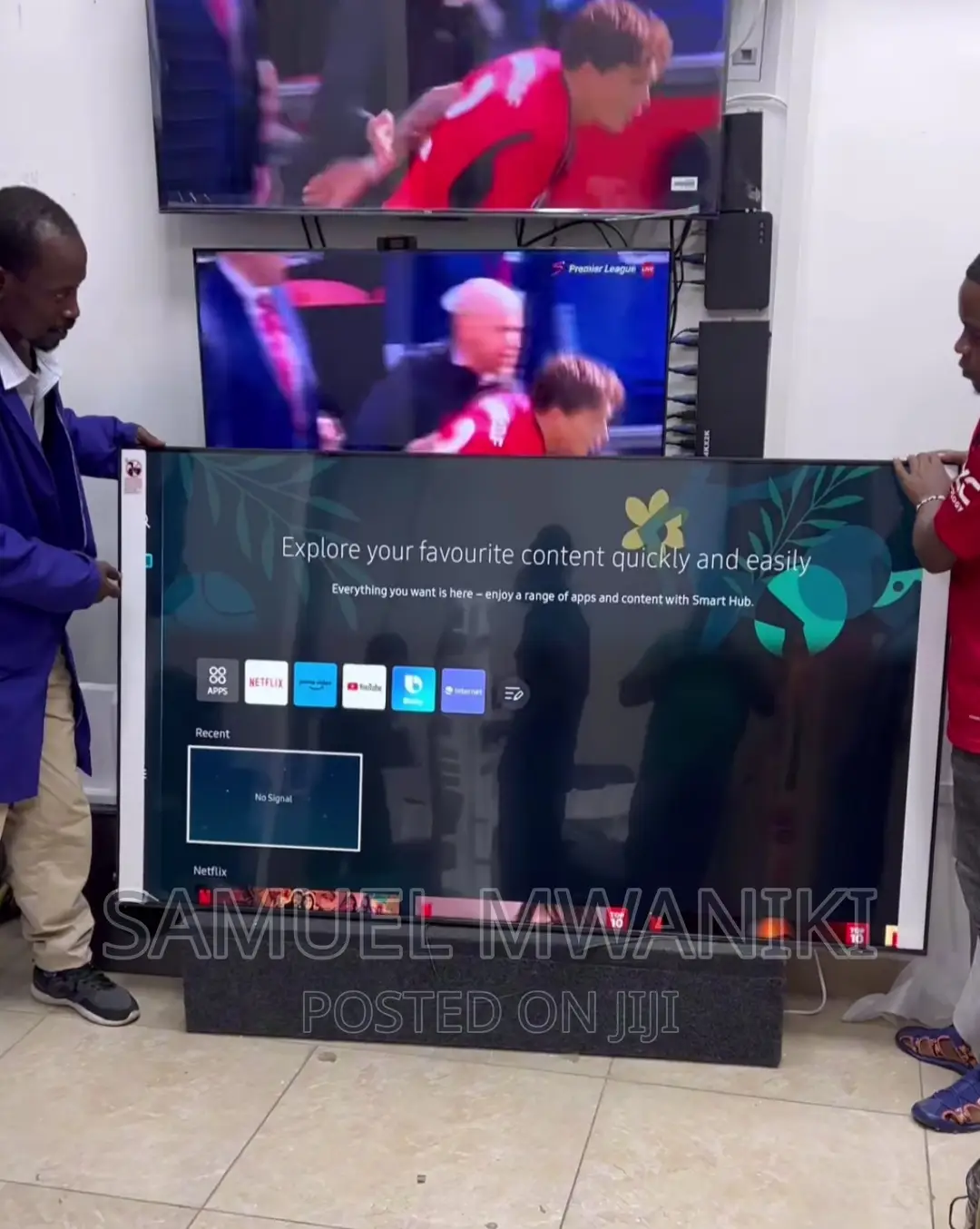 Samsung 75'' Crystal Uhd Smart Tv Voice Control