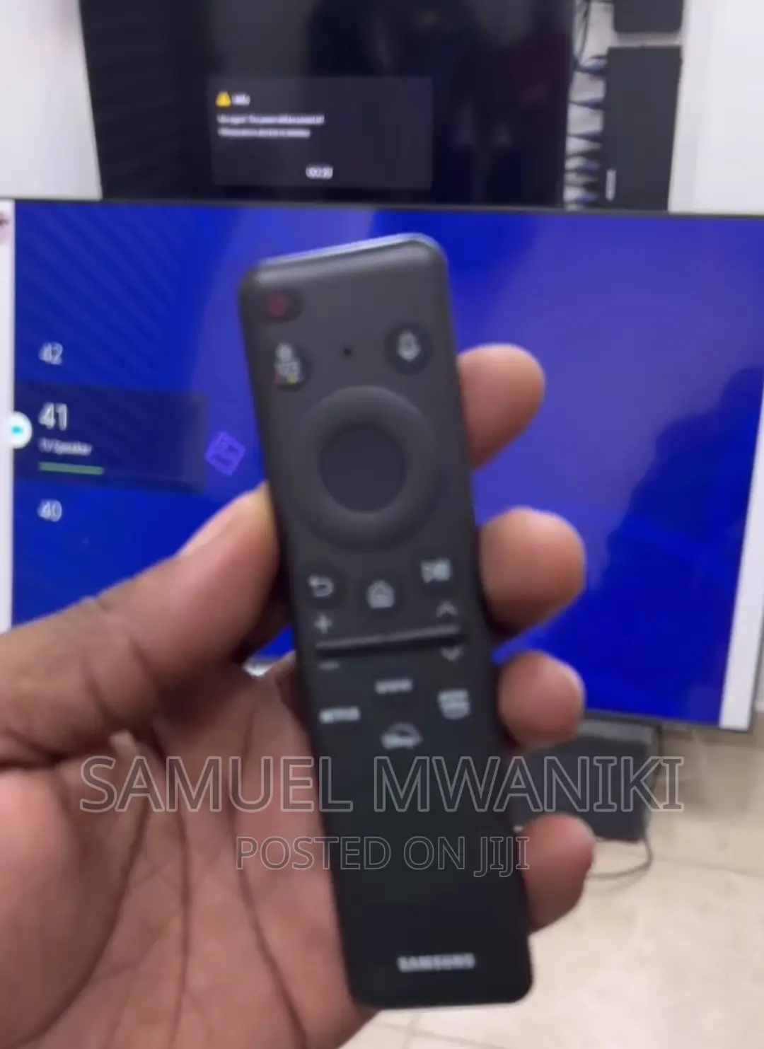 Samsung 75'' Crystal Uhd Smart Tv Voice Control