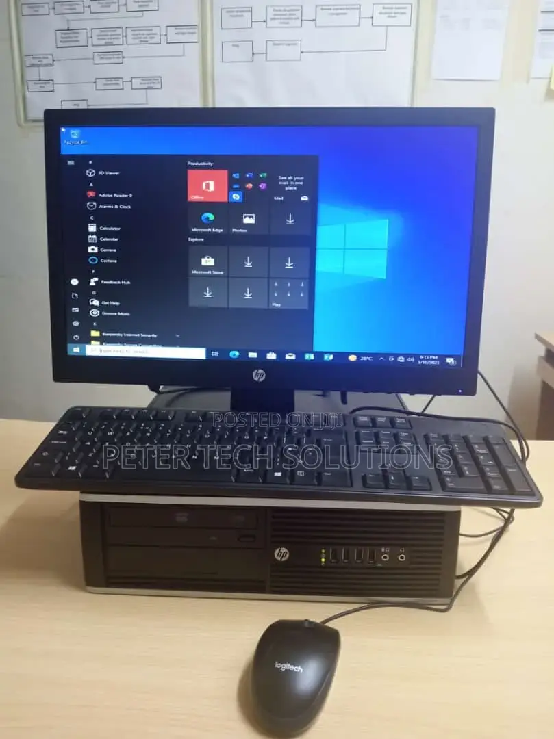 Desktop Computer HP EliteDesk 800 4GB Intel Core I5 HDD 500GB
