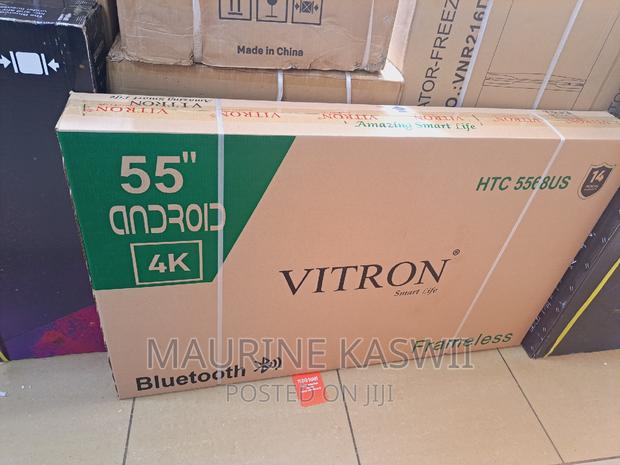 Vitron 55” Smart UHD Android Frameless TV
