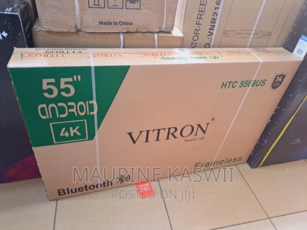 Vitron 55” Smart UHD Android Frameless TV - thumbnail 2