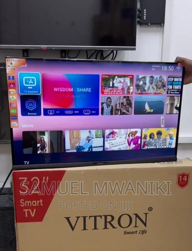 Vitron 32" Frameless Smart Android Tv With Netflix Youtube